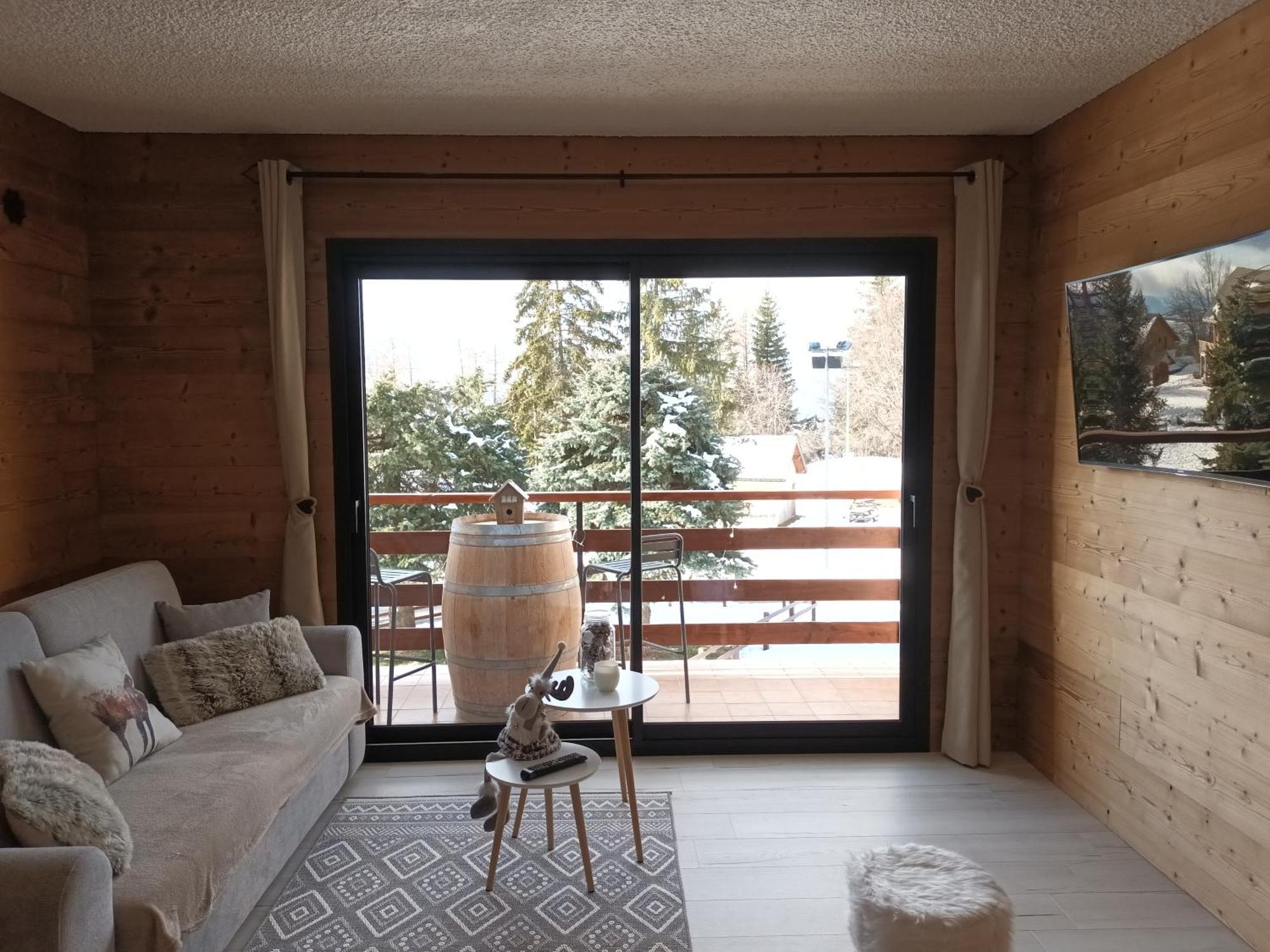 Appartement Montagne Le Flocon Saint-Michel-de-Chaillol ภายนอก รูปภาพ